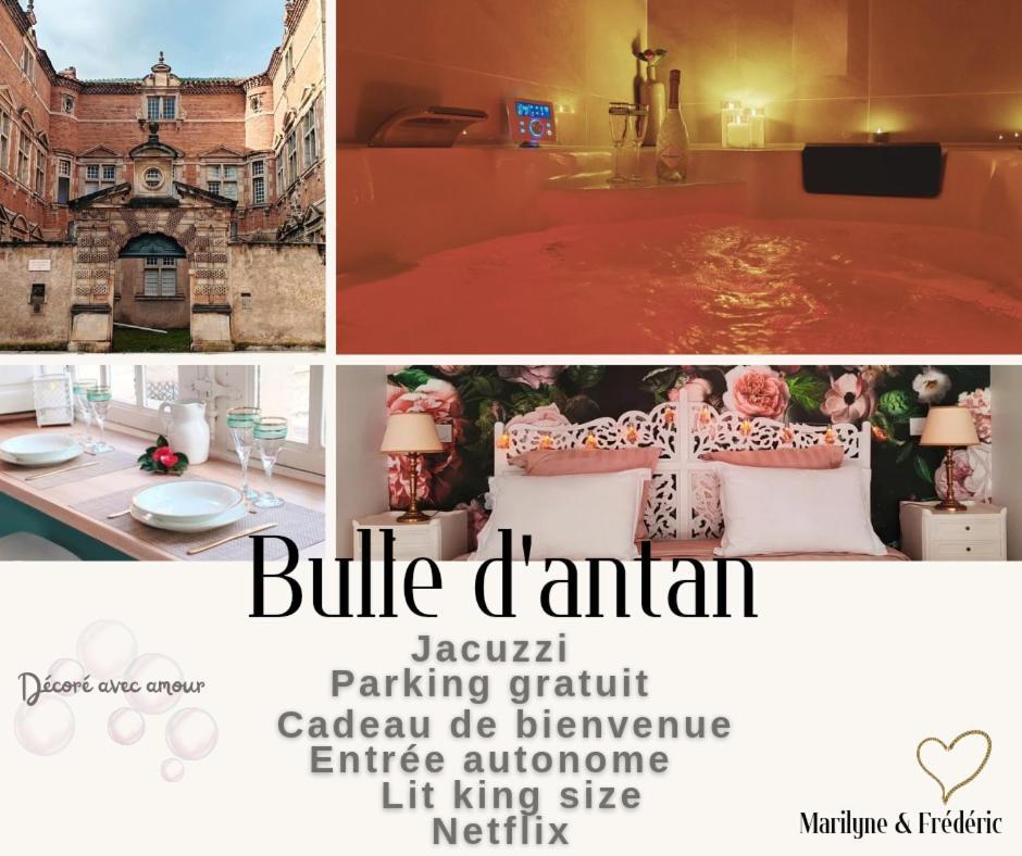 Appartement Bulle D'Antan En Coeur De Ville - Monument Classe Historique - Grand Jaccuzi Castres  Exterior foto